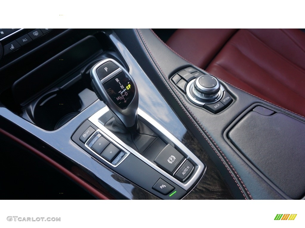 2012 6 Series 640i Coupe - Deep Sea Blue Metallic / Vermillion Red Nappa Leather photo #27