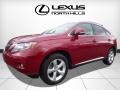 2010 Matador Red Mica Lexus RX 350 AWD  photo #4