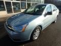 2009 Light Ice Blue Metallic Ford Focus SE Sedan  photo #9