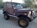  1977 CJ5 Golden Eagle Autumn Red Metallic