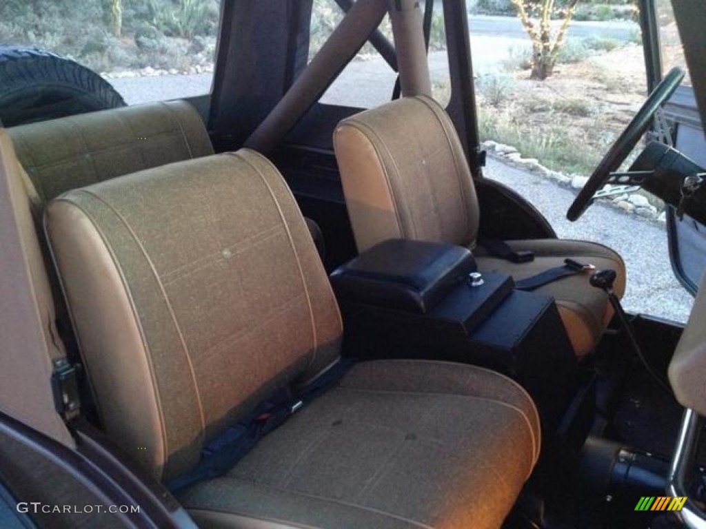1977 Jeep CJ5 Golden Eagle Front Seat Photo #111710102