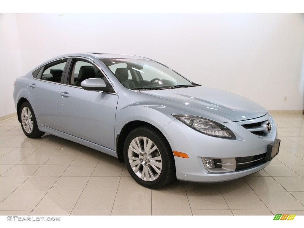 2009 MAZDA6 i Touring - Light Ice Blue Metallic / Black photo #1