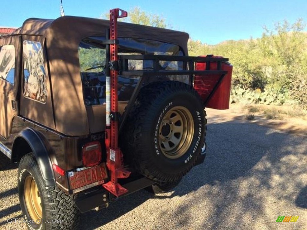 1977 CJ5 Golden Eagle - Autumn Red Metallic / Tan photo #32