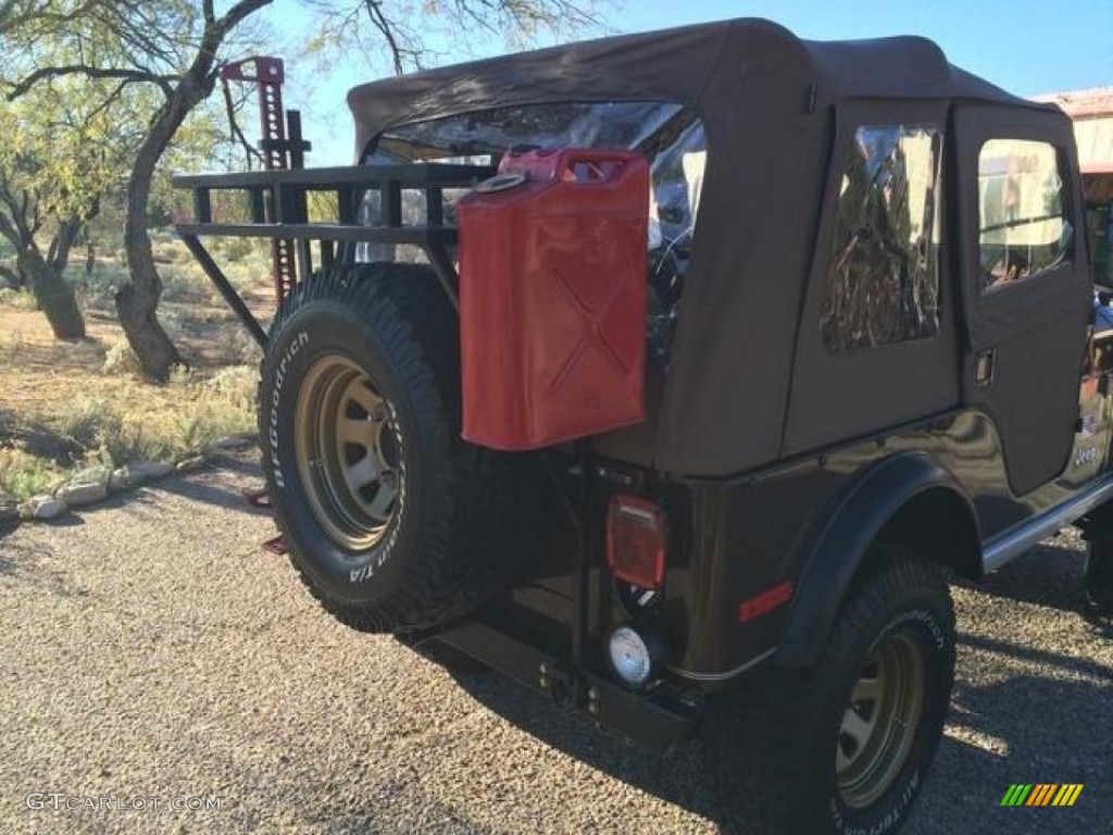 1977 CJ5 Golden Eagle - Autumn Red Metallic / Tan photo #34