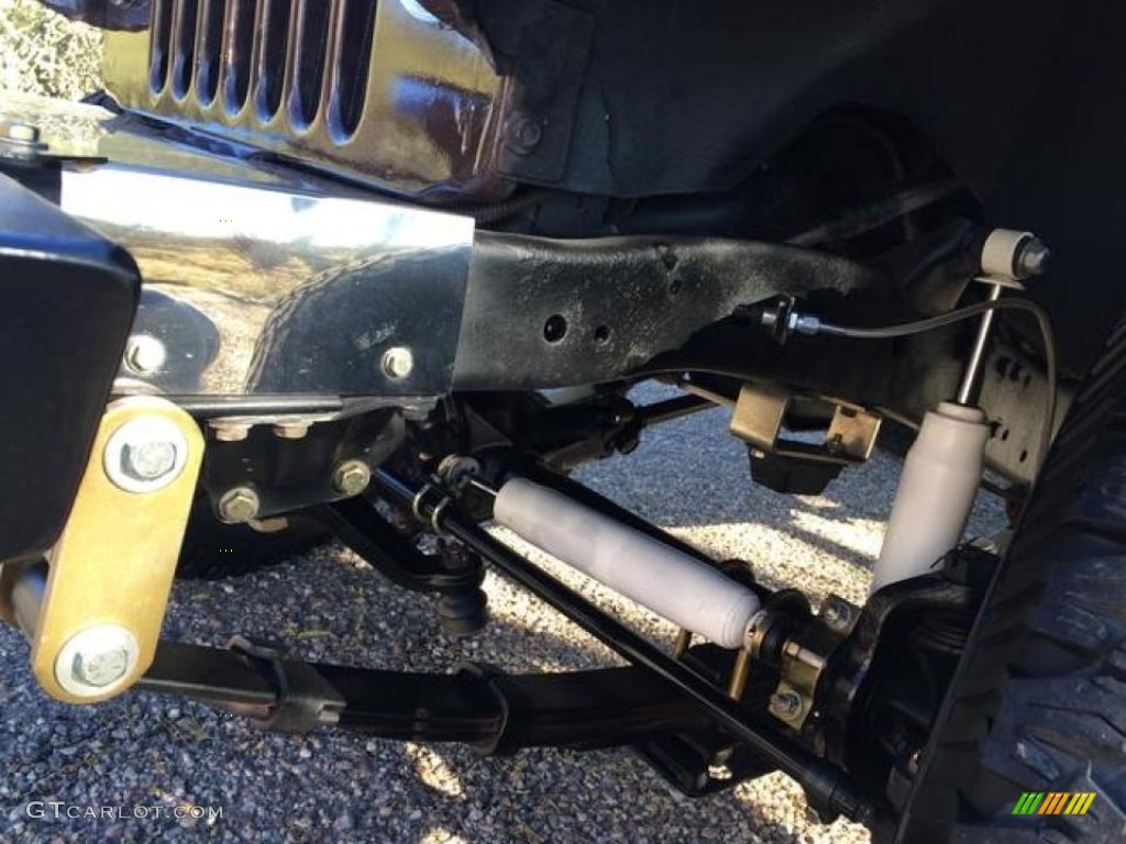 1977 CJ5 Golden Eagle - Autumn Red Metallic / Tan photo #38