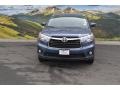 2016 Shoreline Blue Pearl Toyota Highlander XLE  photo #2