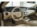 Porcelain/Espresso Brown 2015 Mercedes-Benz S 63 AMG 4Matic Coupe Interior Color
