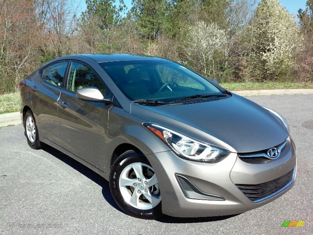 2014 Elantra SE Sedan - Bronze / Beige photo #4