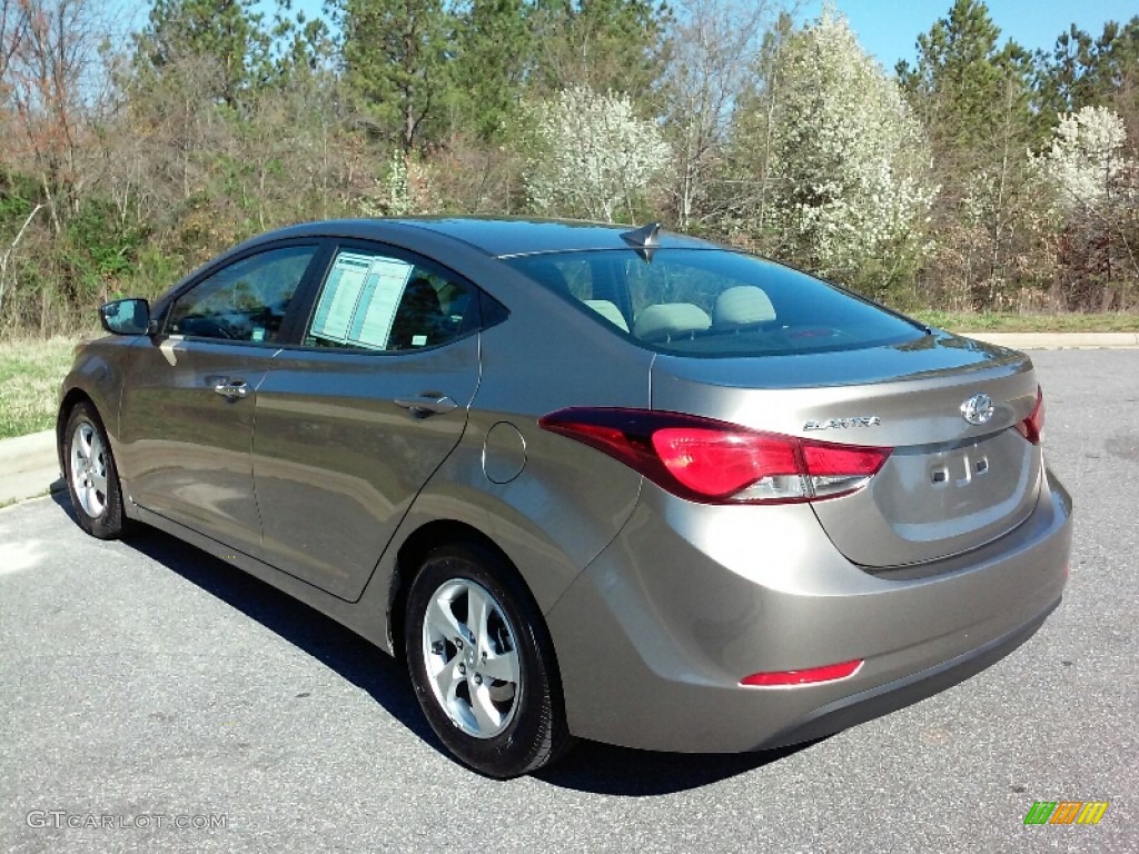 2014 Elantra SE Sedan - Bronze / Beige photo #5