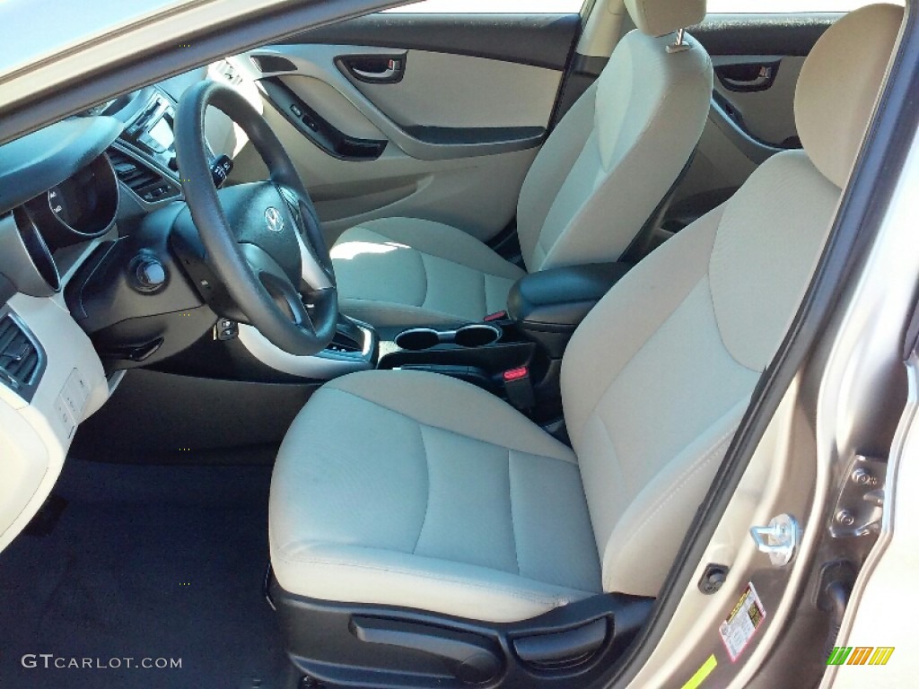 2014 Elantra SE Sedan - Bronze / Beige photo #9