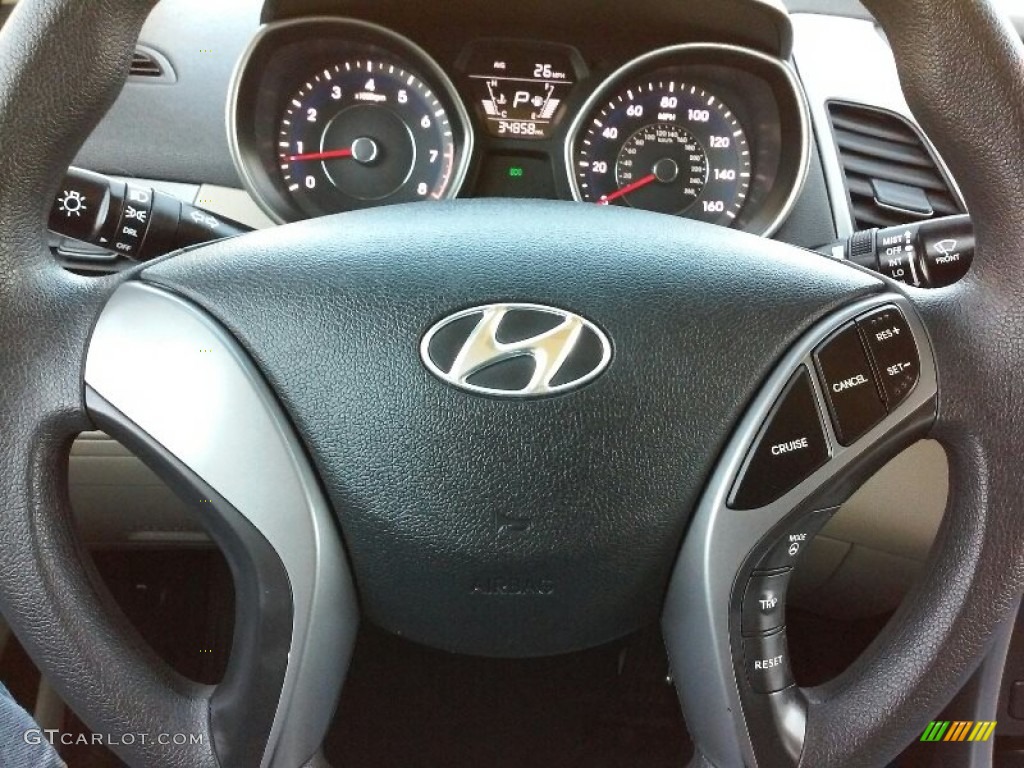 2014 Elantra SE Sedan - Bronze / Beige photo #12
