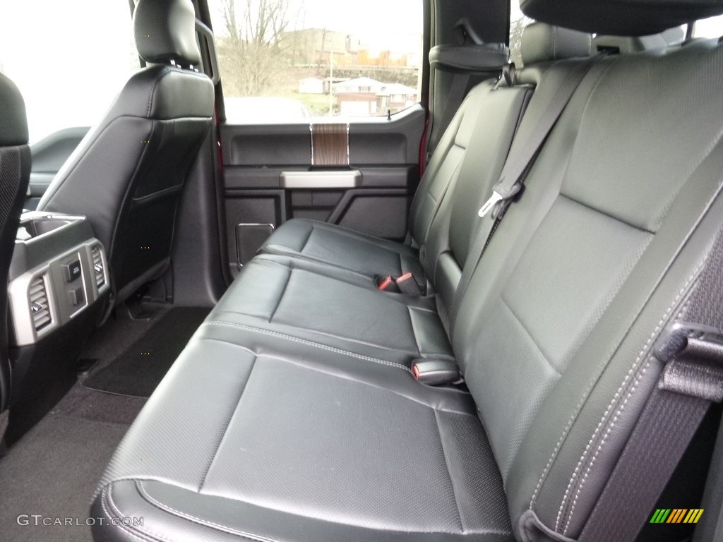 2016 F150 Lariat SuperCrew 4x4 - Ruby Red / Black photo #6
