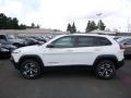 2016 Bright White Jeep Cherokee Trailhawk 4x4  photo #3