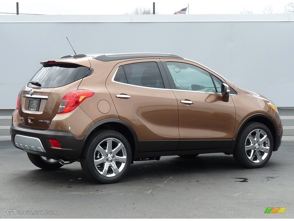 River Rock Metallic 2016 Buick Encore AWD Exterior Photo #111717251