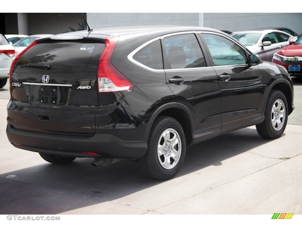 2014 CR-V LX AWD - Crystal Black Pearl / Black photo #11