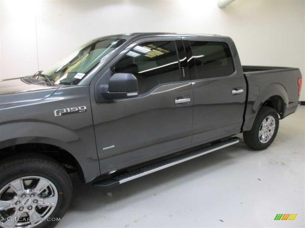 2016 F150 XLT SuperCrew - Magnetic / Medium Earth Gray photo #5