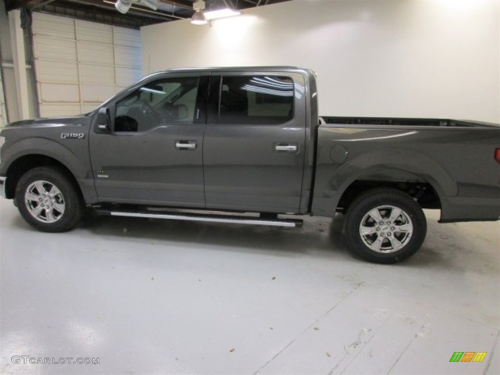 2016 F150 XLT SuperCrew - Magnetic / Medium Earth Gray photo #6