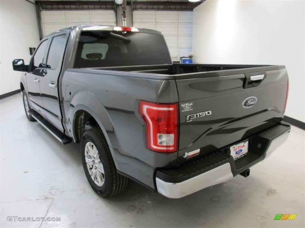 2016 F150 XLT SuperCrew - Magnetic / Medium Earth Gray photo #8