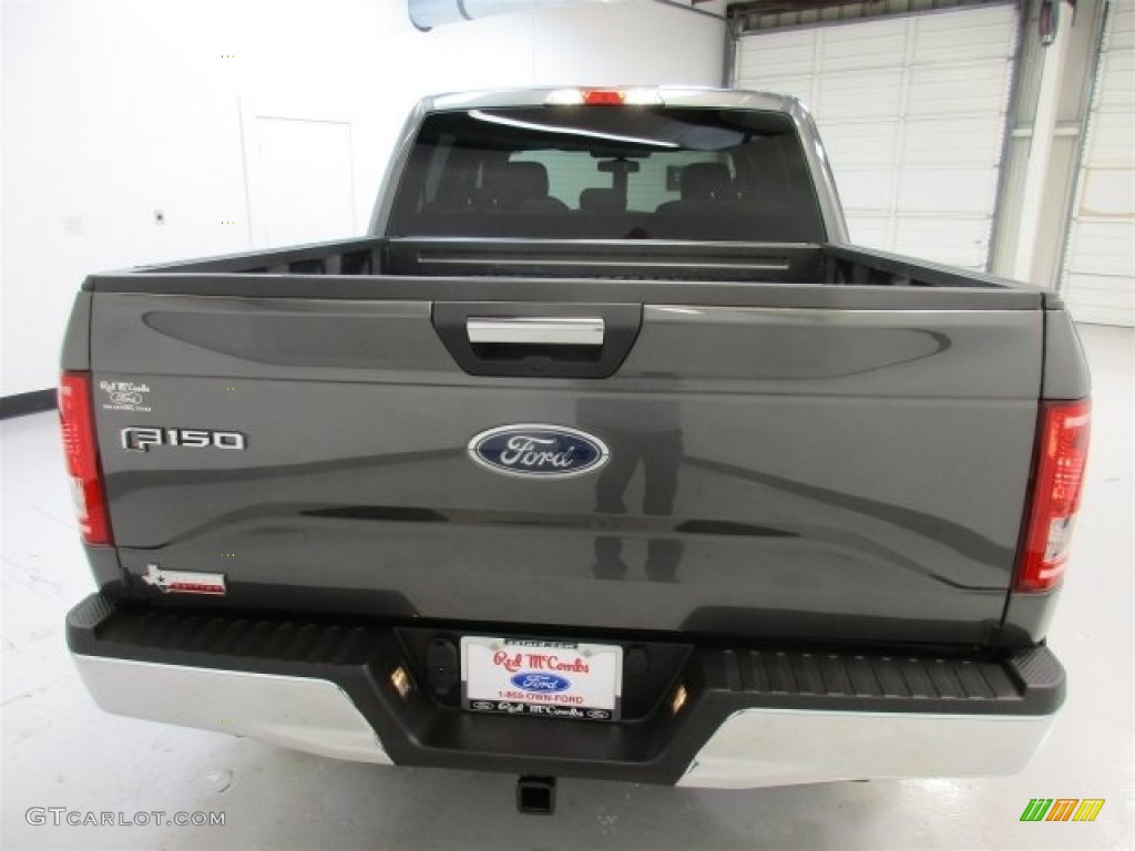 2016 F150 XLT SuperCrew - Magnetic / Medium Earth Gray photo #9