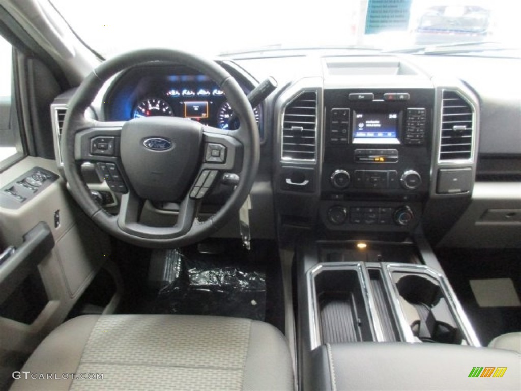 2016 F150 XLT SuperCrew - Magnetic / Medium Earth Gray photo #14