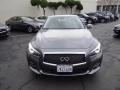 2015 Graphite Shadow Infiniti Q50 3.7  photo #2