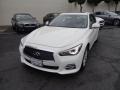 2015 Moonlight White Infiniti Q50 3.7  photo #1