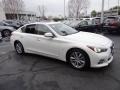 2015 Moonlight White Infiniti Q50 3.7  photo #5