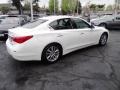 2015 Moonlight White Infiniti Q50 3.7  photo #7