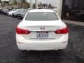 2015 Moonlight White Infiniti Q50 3.7  photo #9