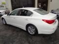 2015 Moonlight White Infiniti Q50 3.7  photo #11