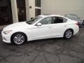 2015 Moonlight White Infiniti Q50 3.7  photo #13