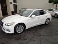 2015 Moonlight White Infiniti Q50 3.7  photo #14