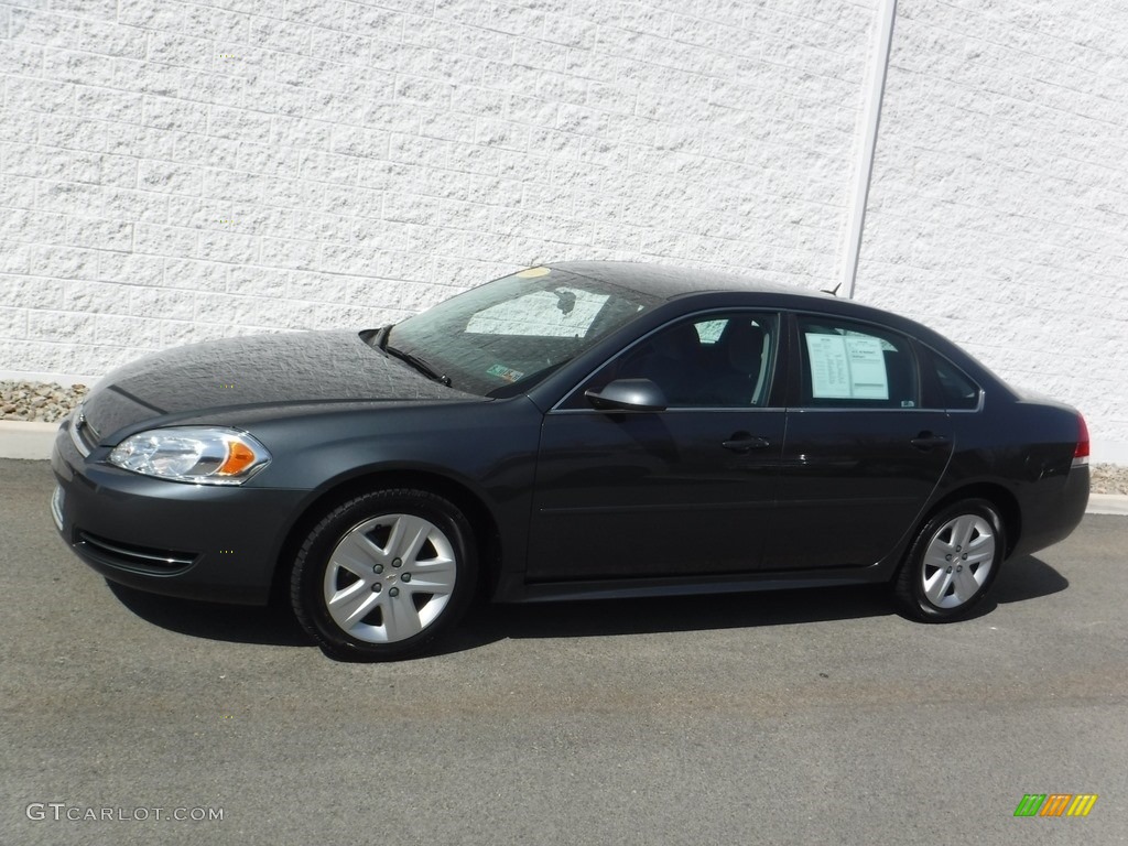 2011 Impala LS - Cyber Gray Metallic / Gray photo #2