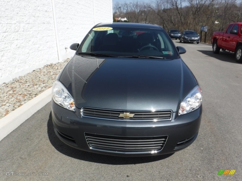 2011 Impala LS - Cyber Gray Metallic / Gray photo #4