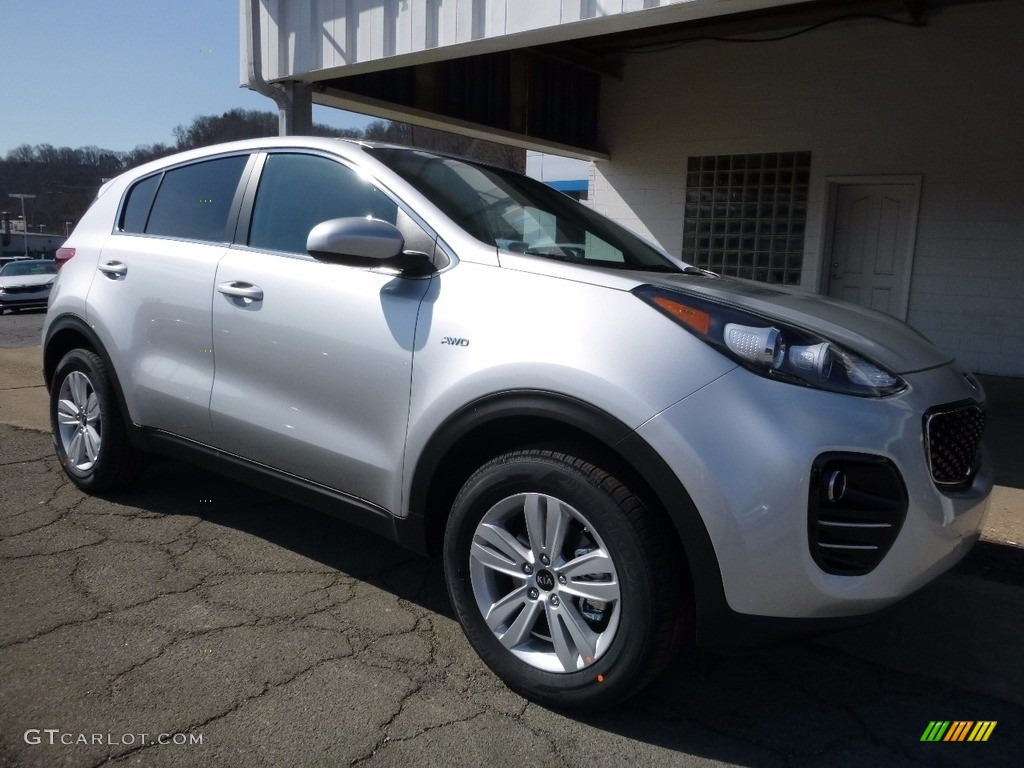 Sparkling Silver 2017 Kia Sportage LX AWD Exterior Photo #111724808