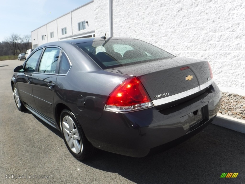2011 Impala LS - Cyber Gray Metallic / Gray photo #9