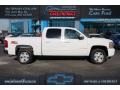 2009 Summit White Chevrolet Silverado 1500 LT Crew Cab 4x4  photo #1