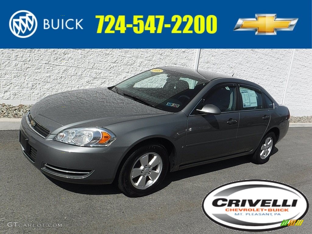 2008 Impala LT - Slate Metallic / Gray photo #1