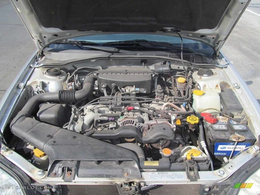 2003 Legacy L Sedan - Silver Stone Metallic / Gray photo #29