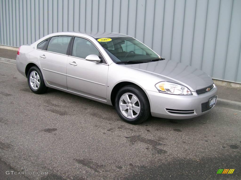 2007 Impala LT - Silverstone Metallic / Ebony Black photo #1