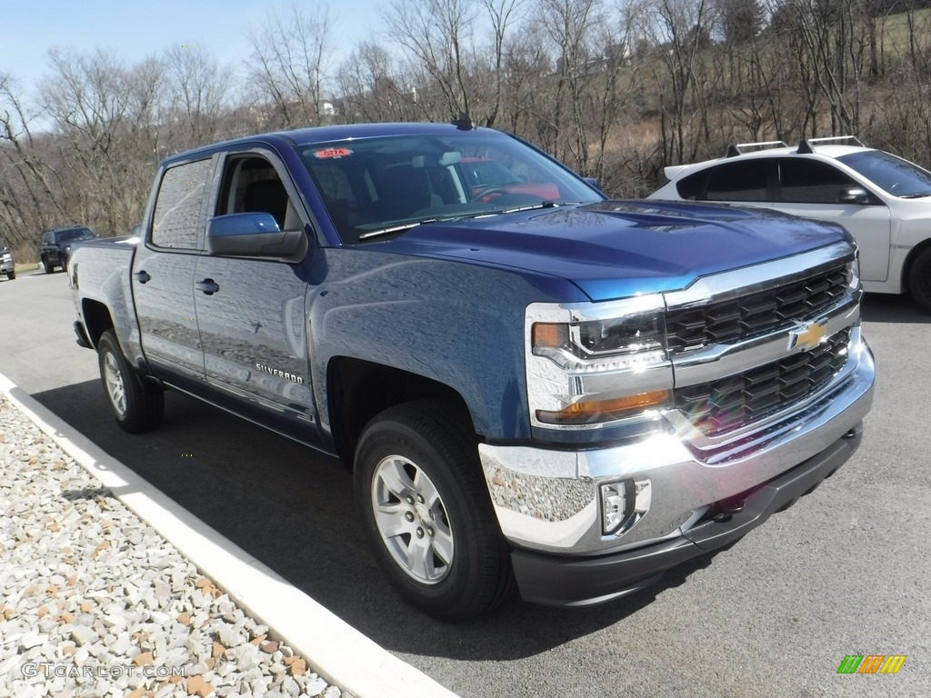 2016 Silverado 1500 LT Crew Cab 4x4 - Deep Ocean Blue Metallic / Jet Black photo #5