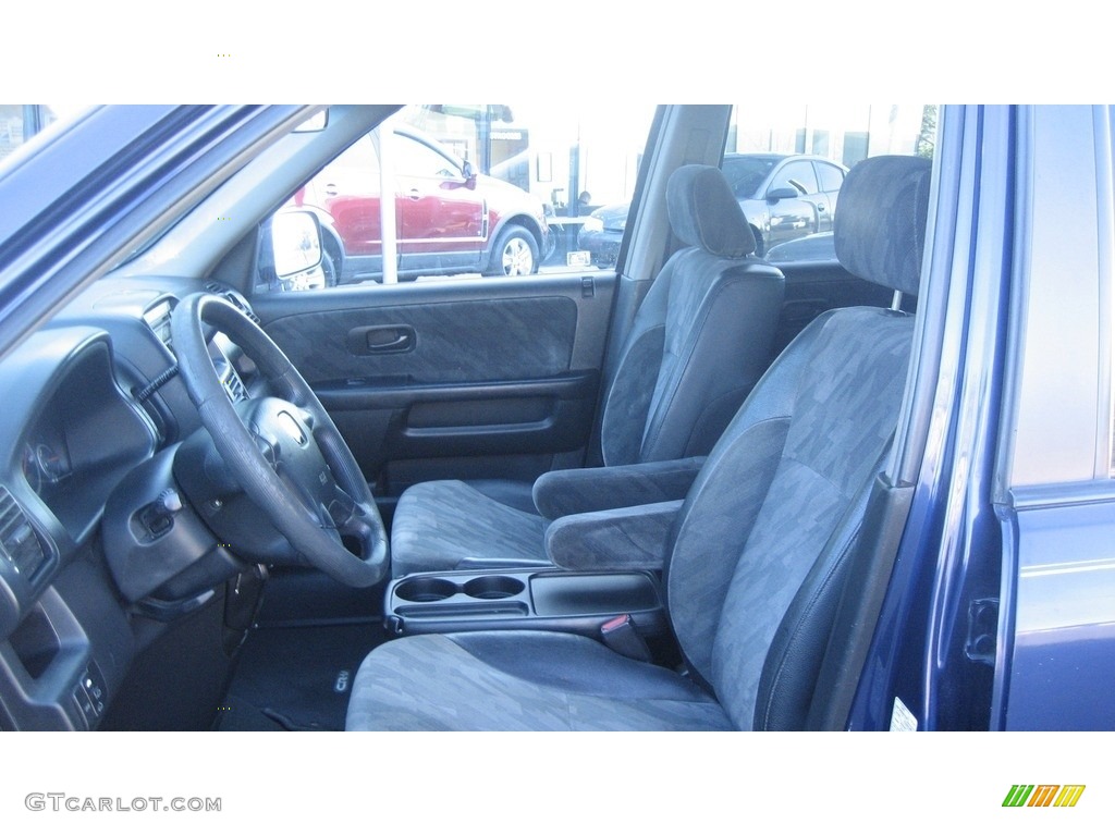2003 CR-V EX 4WD - Eternal Blue Pearl / Saddle photo #3