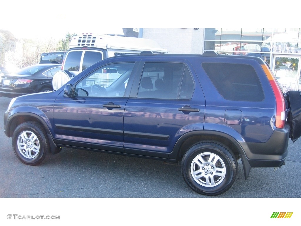 2003 CR-V EX 4WD - Eternal Blue Pearl / Saddle photo #8