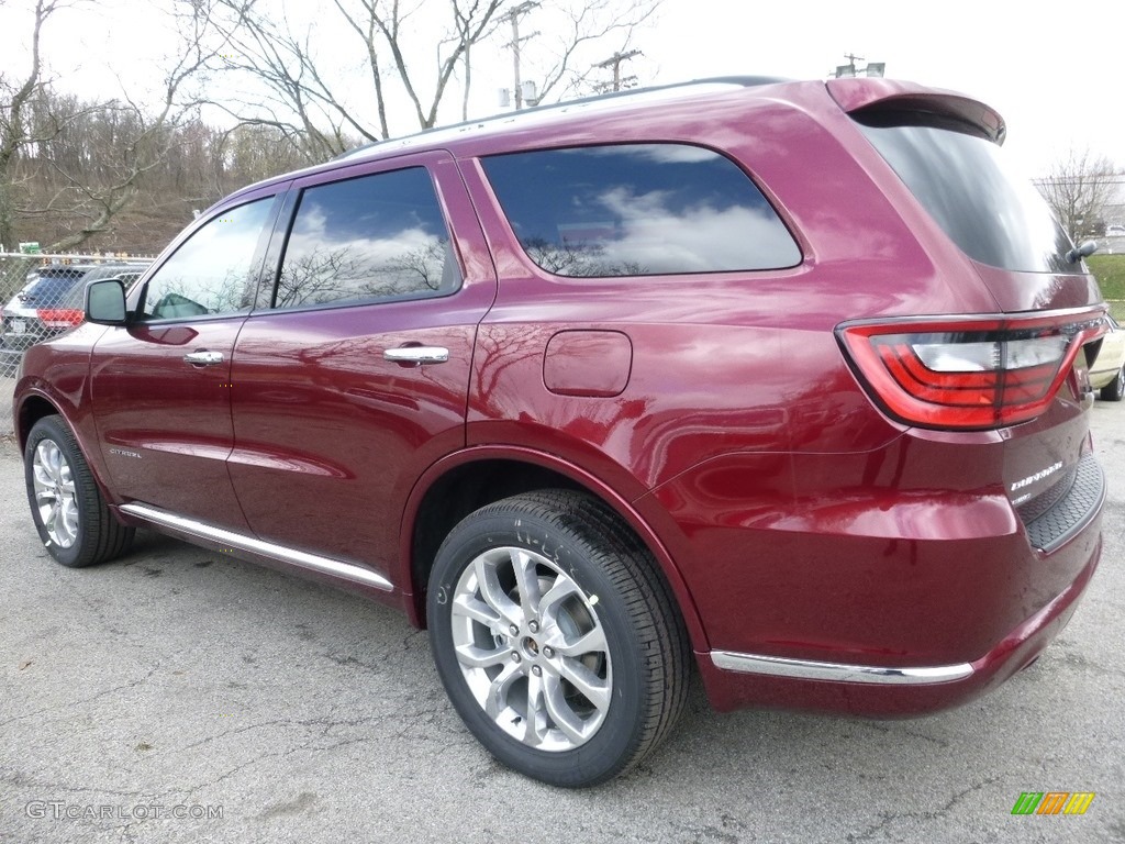 Velvet Red Pearl 2016 Dodge Durango Citadel AWD Exterior Photo #111730754