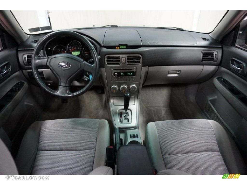 2006 Forester 2.5 X Premium - Steel Gray Metallic / Graphite Gray photo #28