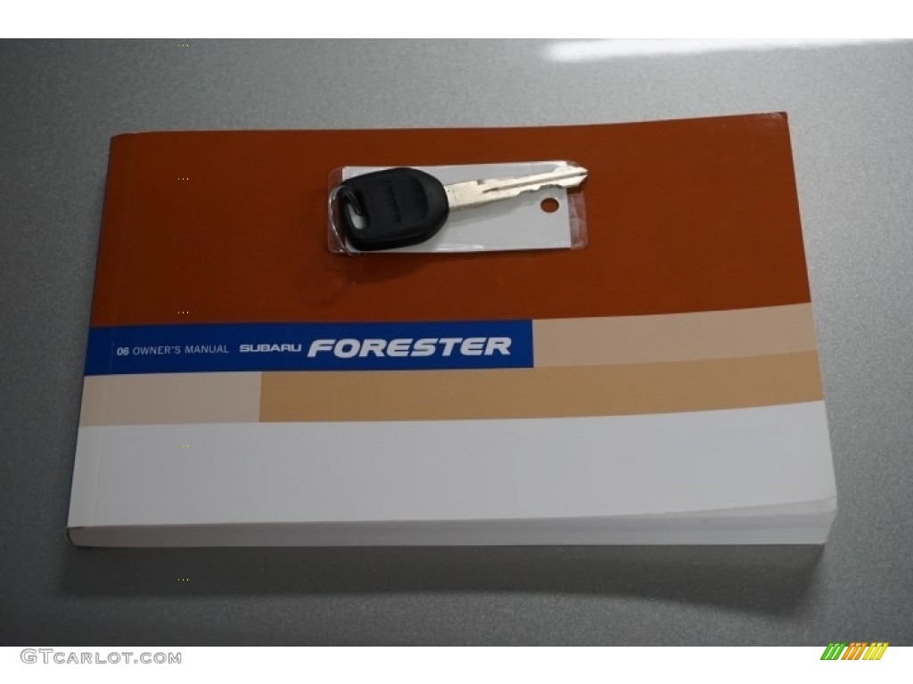 2006 Forester 2.5 X Premium - Steel Gray Metallic / Graphite Gray photo #44