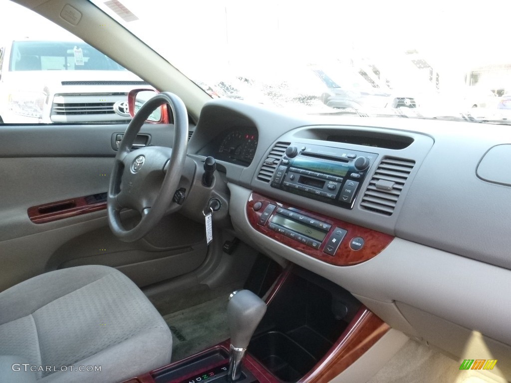 2003 Camry XLE - Salsa Red Pearl / Taupe photo #11