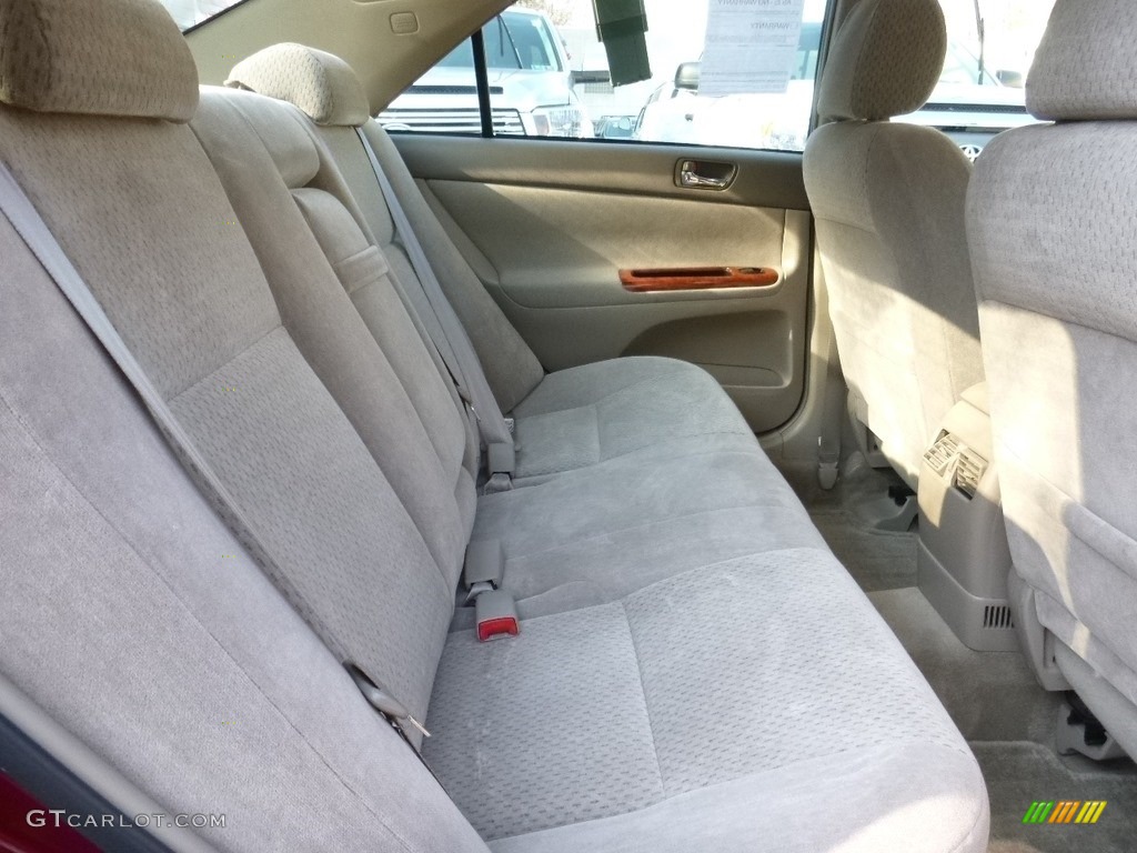 2003 Camry XLE - Salsa Red Pearl / Taupe photo #13