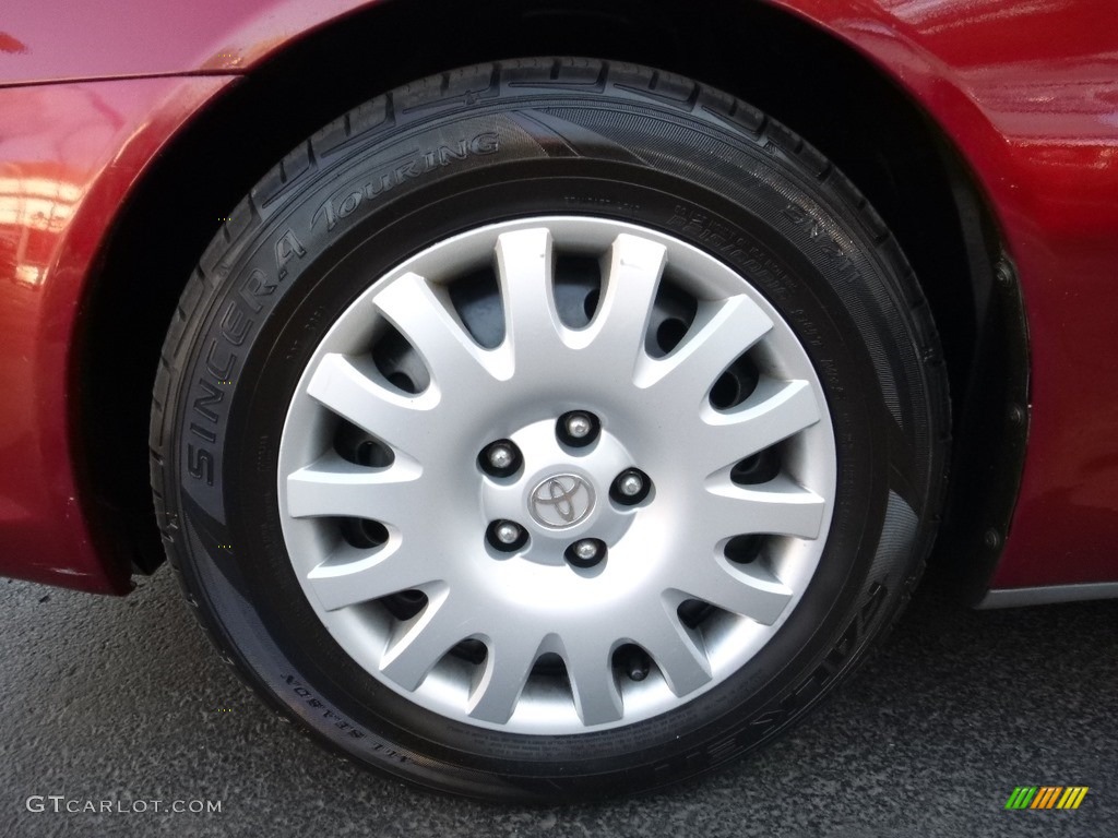 2003 Camry XLE - Salsa Red Pearl / Taupe photo #14