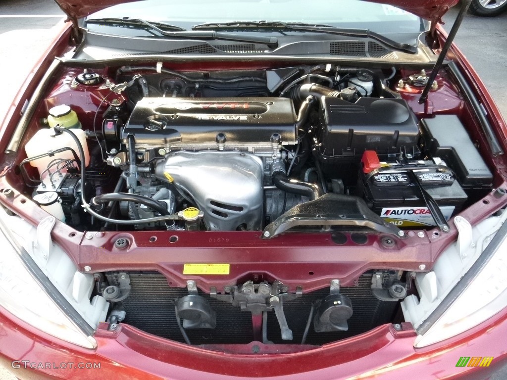 2003 Camry XLE - Salsa Red Pearl / Taupe photo #16